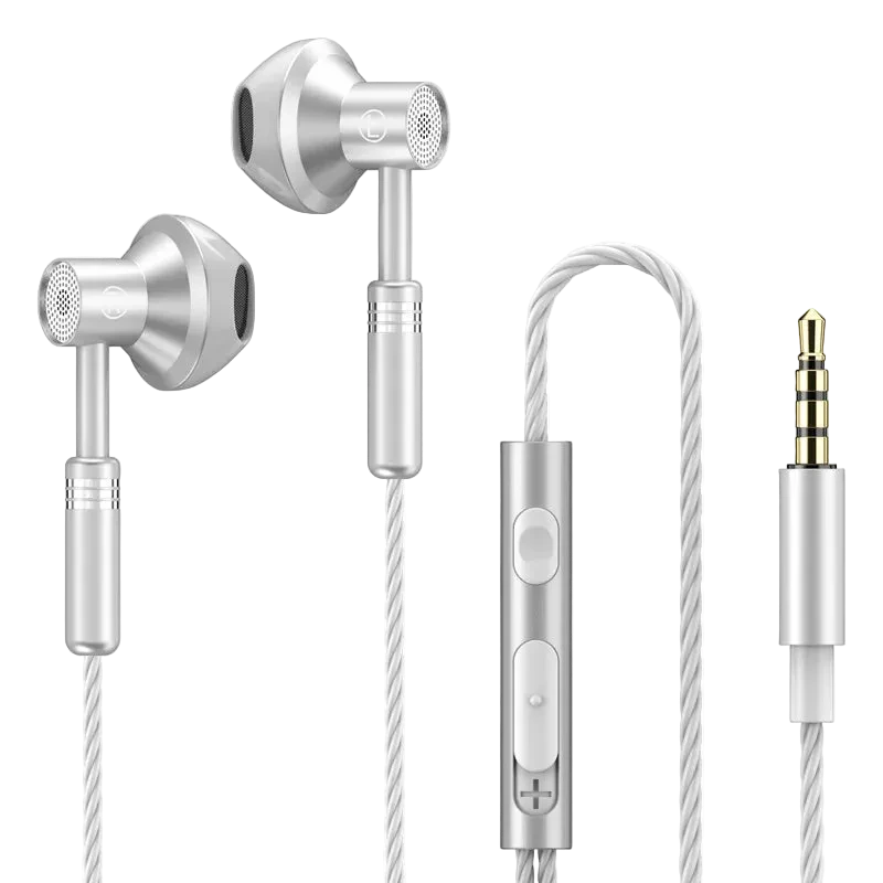chrome earbuds