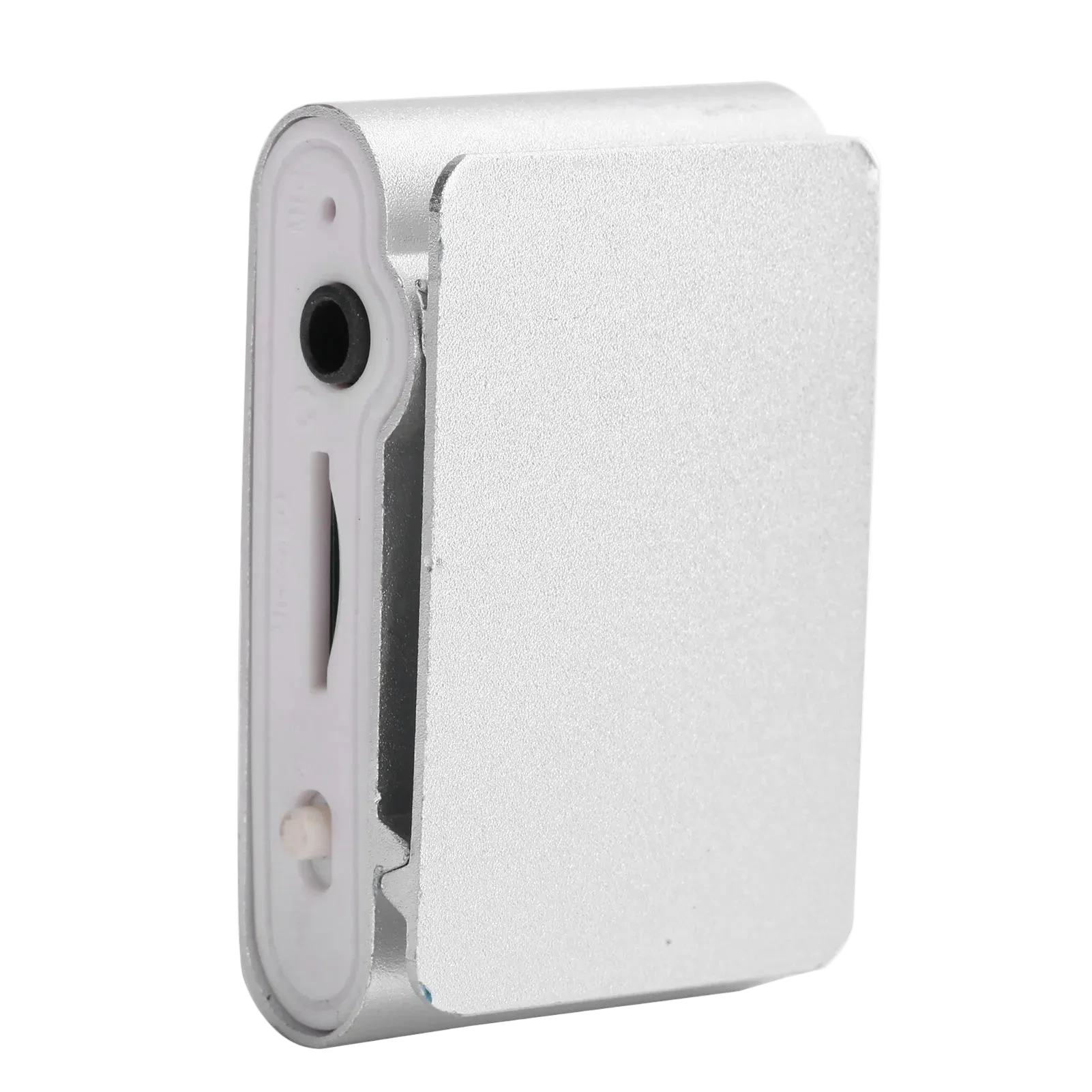 chrome clip-on mp3 player